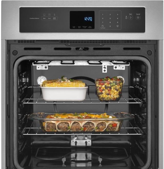 Whirlpool® 24" Black Electric Built In Oven 12