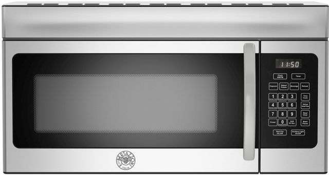 Bertazzoni Professional Series 1.6 Cu. Ft. Stainless Steel Over the Range Microwave 0