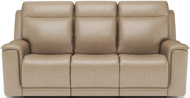 Flexsteel® Miller Latte Power Reclining Sofa with Power Headrests and ...