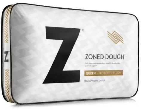 Malouf® Z Zoned Dough® King Mid Loft Plush 1