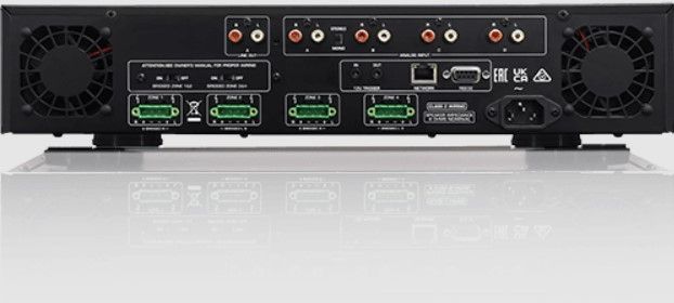 Rotel® 8 Channel Black Integrated Amplifier 1