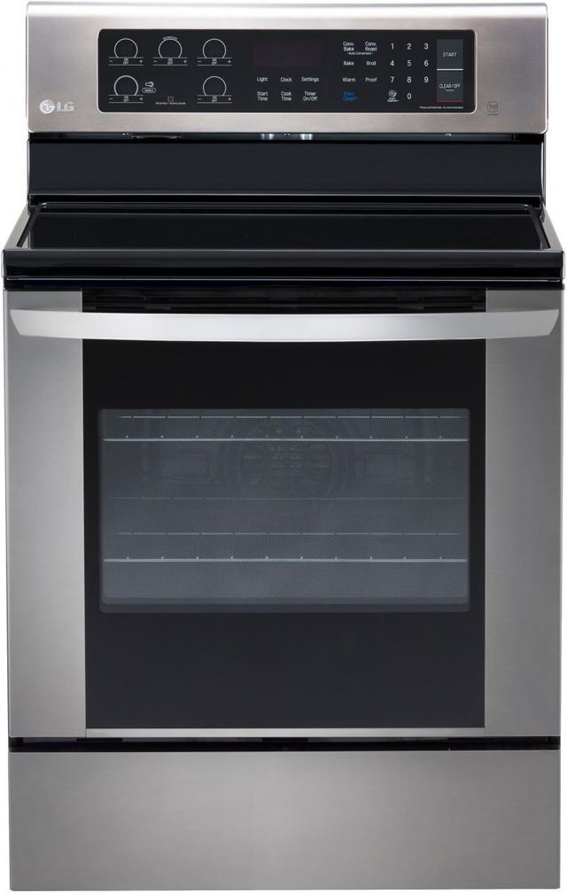 LG 29.88" Stainless Steel Free Standing Electric Range 0