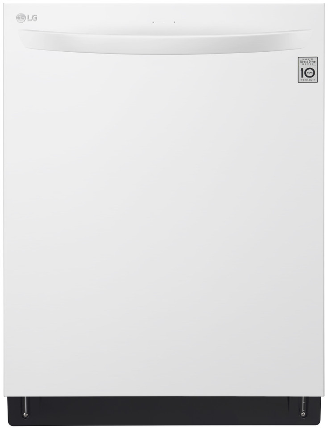 LG 24" Top Control Built-In Dishwasher-White 0