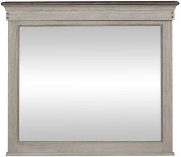 Liberty Ivy Hollow Dusty Taupe/Weathered Linen Mirror-1
