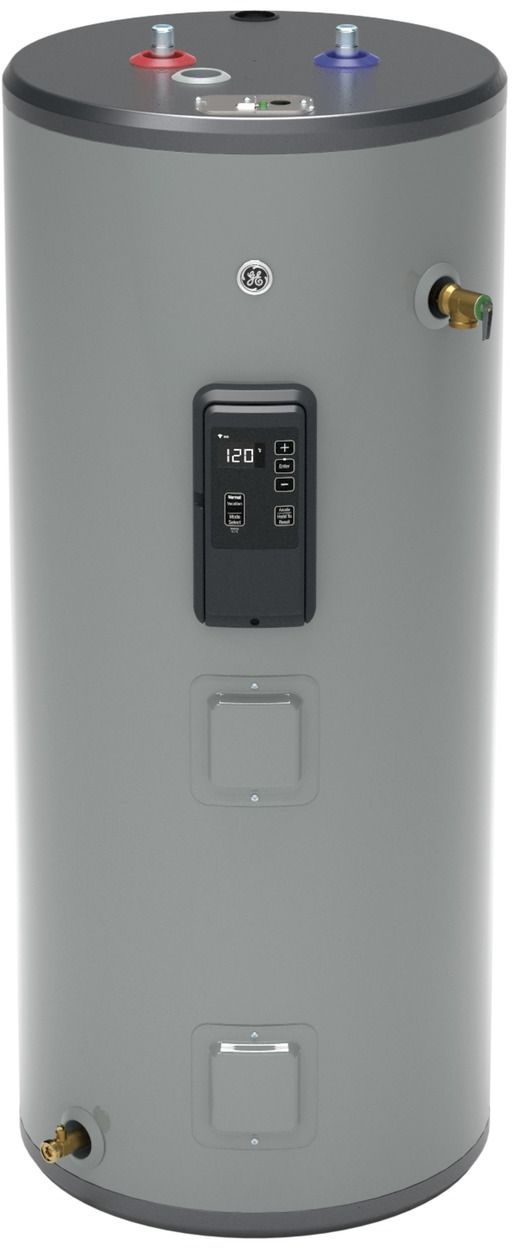 ge-40-gallon-diamond-gray-smart-short-electric-water-heater-ge40s12blm