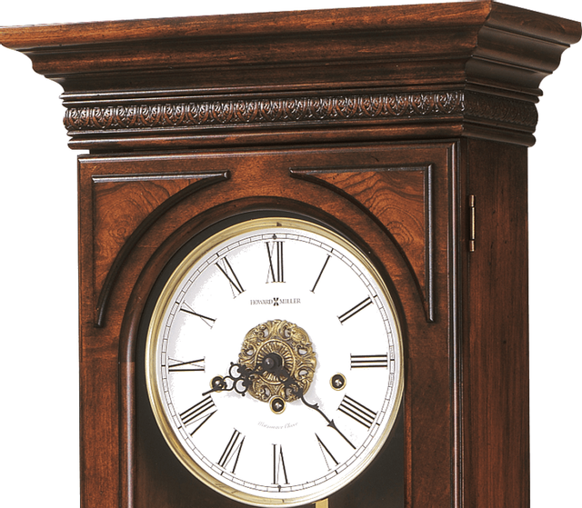 Howard Miller® Earnest Hampton Cherry Wall Clock 1
