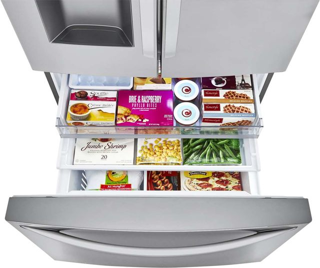 LG 29.7 Cu. Ft. PrintProof™ Stainless Steel French Door Refrigerator 17