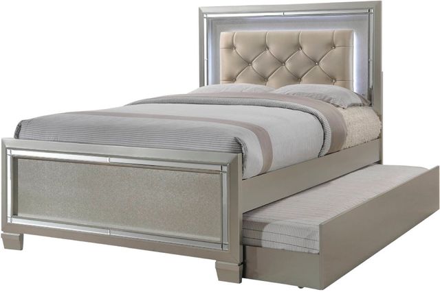 Elements International Platinum Youth Champagne Full Bed