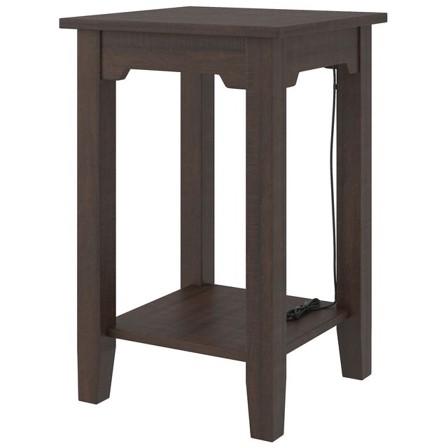 Signature Design by Ashley® Camiburg Warm Brown Chairside End Table 1