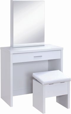 Coaster® 2-Piece White Vanity Set
