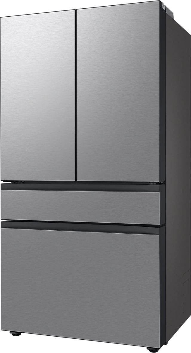 Samsung BESPOKE 22.8 Cu. Ft. Pre-Built Stainless Steel Panel Counter Depth French Door Refrigerator  2