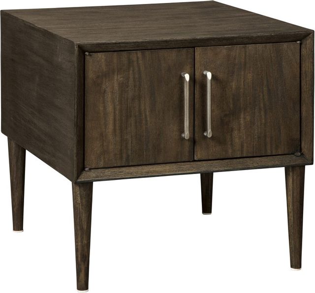 Table d'extrémité carrée Kisper, brun, Signature Design by Ashley®