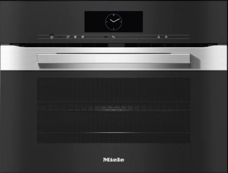 FLOOR MODEL Miele 24" Clean Touch Steel Electric Speed Oven -1