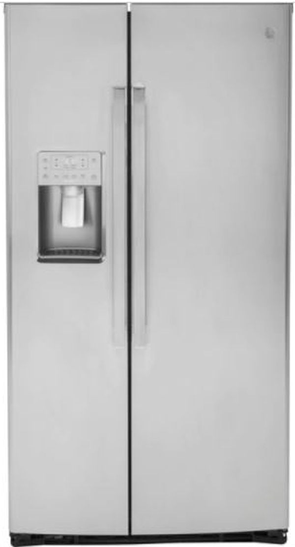 GE Profile™ 25.3 Cu. Ft. Stainless Steel Side-by-Side Refrigerator (S/D) 0
