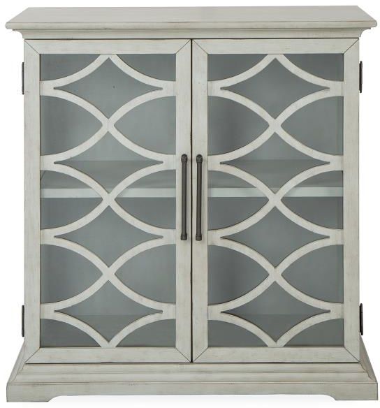 Magnussen Home® Mosaic Sterling Grey 2 Door Console 1