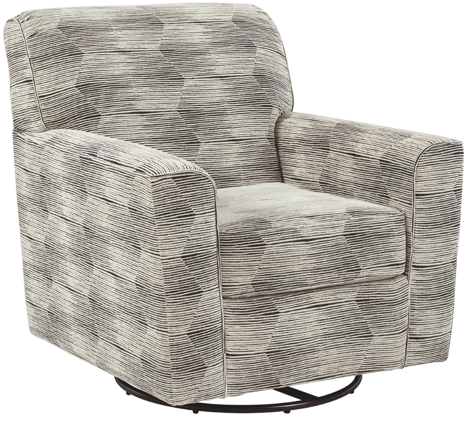 Benchcraft® Callisburg Granite Swivel Glider Accent Chair