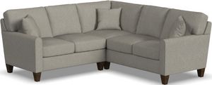 Flexsteel® Moxy 2-Piece Sectional Corner Sofa with Left-Arm Facing Loveseat