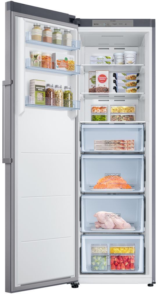 Samsung 11.4 Cu. Ft. Stainless Look Convertible Upright Freezer ...