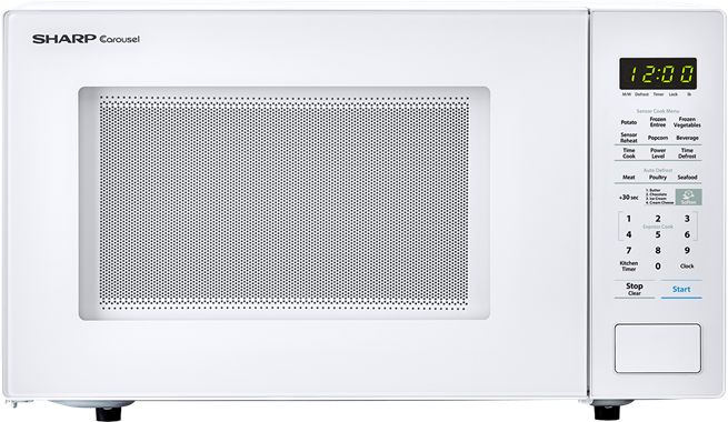 Sharp® Carousel® Countertop Microwave Oven-White
