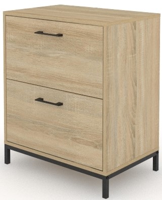 sauder oak file cabinet