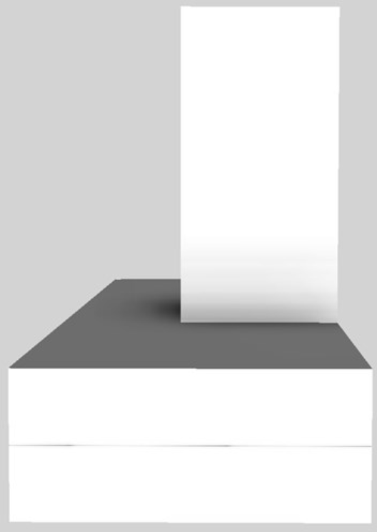 Vent-A-Hood® 42" White Contemporary Wall Mounted Range Hood 1