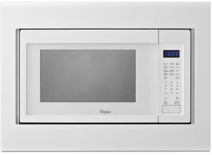 Whirlpool® 30" White Microwave Trim Kit