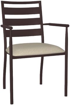 Amisco Customizable Tori Upholstered Dining Arm Chair