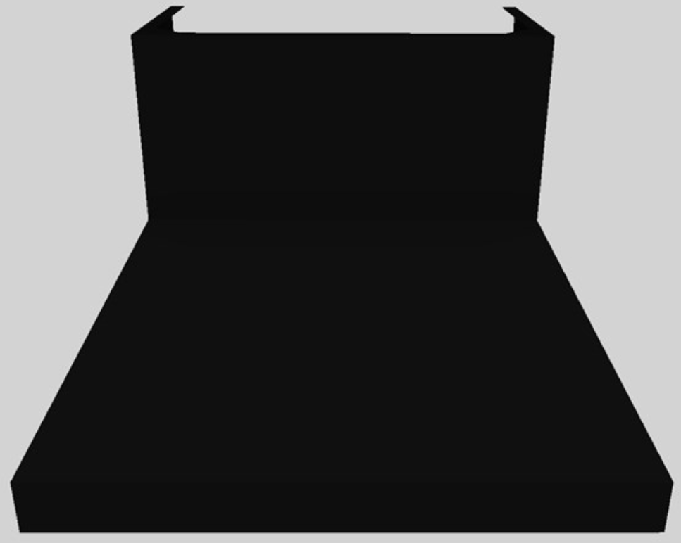 Vent-A-Hood® 42" Euro-Style Wall Mounted Range Hood-Black