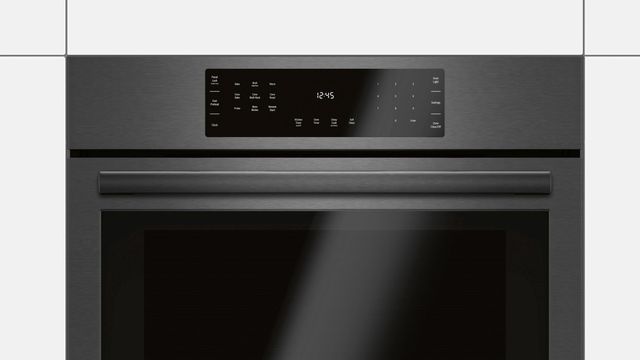 Bosch 800 Series 30" Black Stainless Steel Electric Built In Single Oven-2