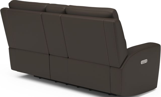 Flexsteel® Jarvis Mica Power Reclining Loveseat with Console and Power Headrests 6