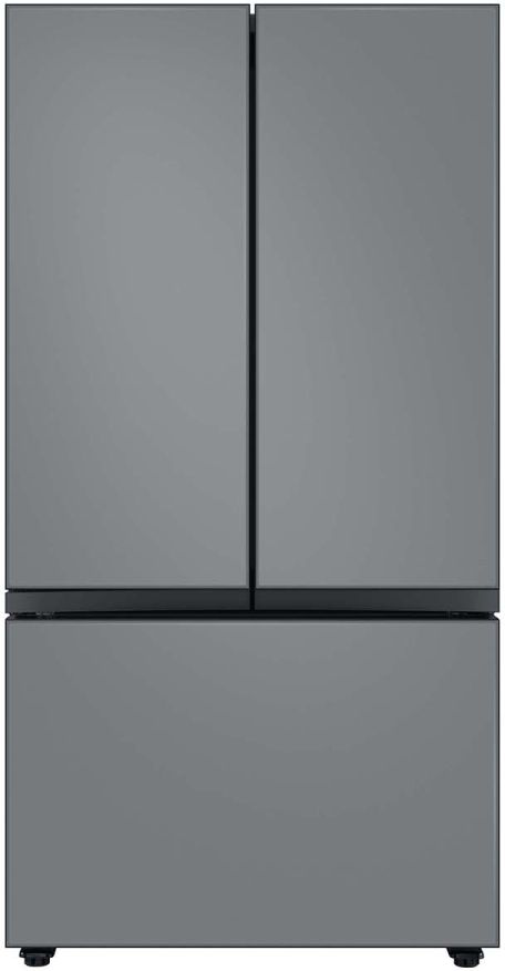 Samsung Bespoke 18" Matte Grey Glass French Door Refrigerator Top Panel 3