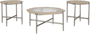 Signature Design by Ashley® Varlowe 3-Piece Bisque Tables
