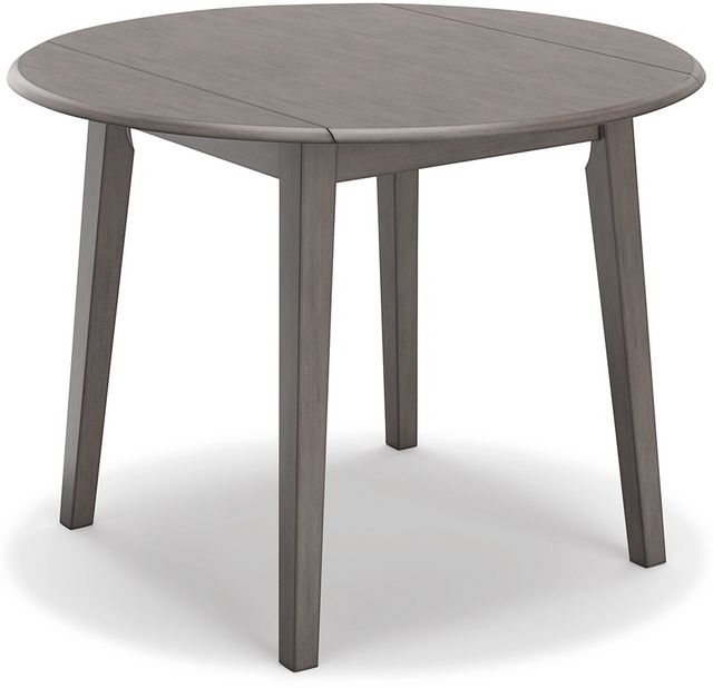 Signature Design by Ashley® Shullden Gray Drop Leaf Dining Table Dodd