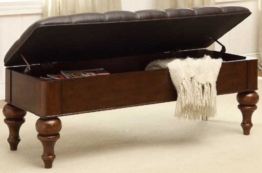 Coast2Coast Home™ Front Royal Brown Accent Bench 1