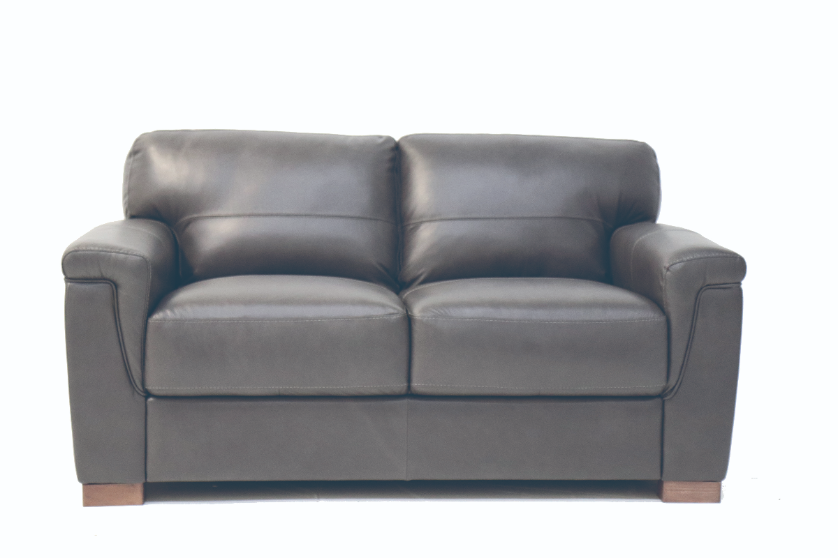 2 seater leather settees for online sale