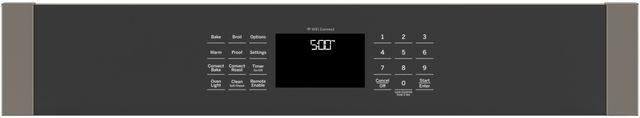 GE® 30" Slate Single Electric Wall Oven 9