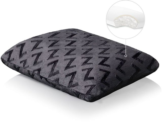 Malouf® Z® Travel Gelled Microfiber® + Memory Foam Layer Pillow 2