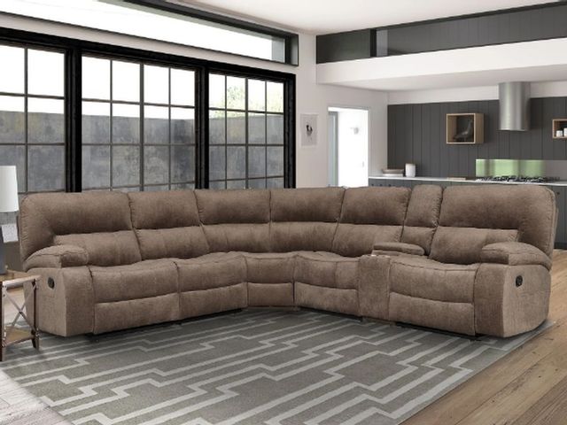 Parker House® Chapman Kona 6-Piece Sectional Sofa Set 2