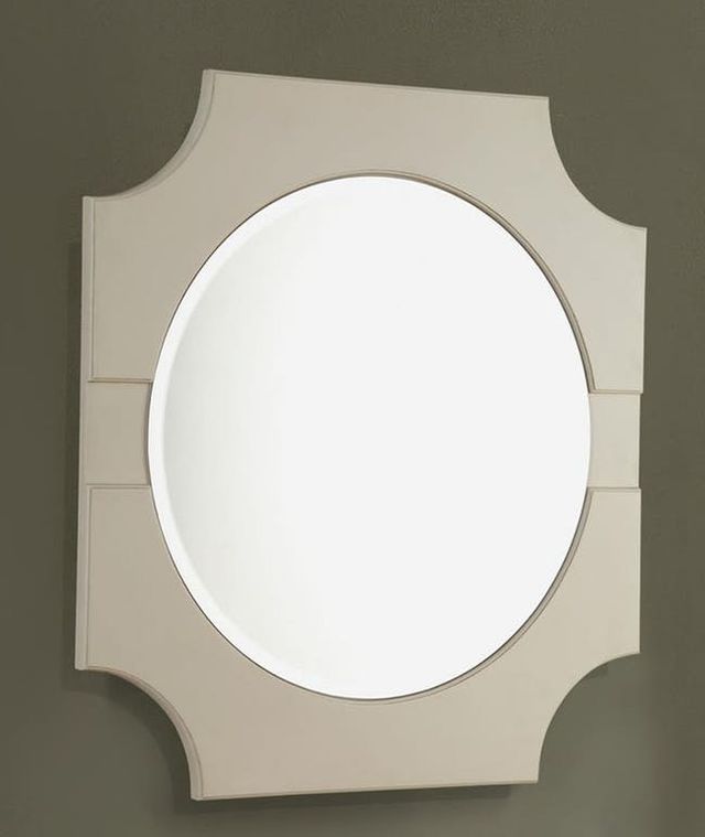 ACME Furniture Florissa Antique White Accent Mirror