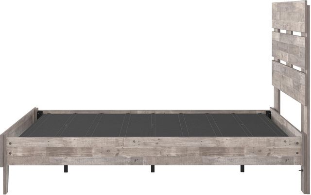 Signature Design by Ashley® Neilsville Whitewash Queen Panel Platform Bed 2