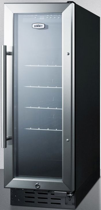 Summit® Commercial Series 2.2 Cu. Ft. Stainless Steel Beverage Center 1