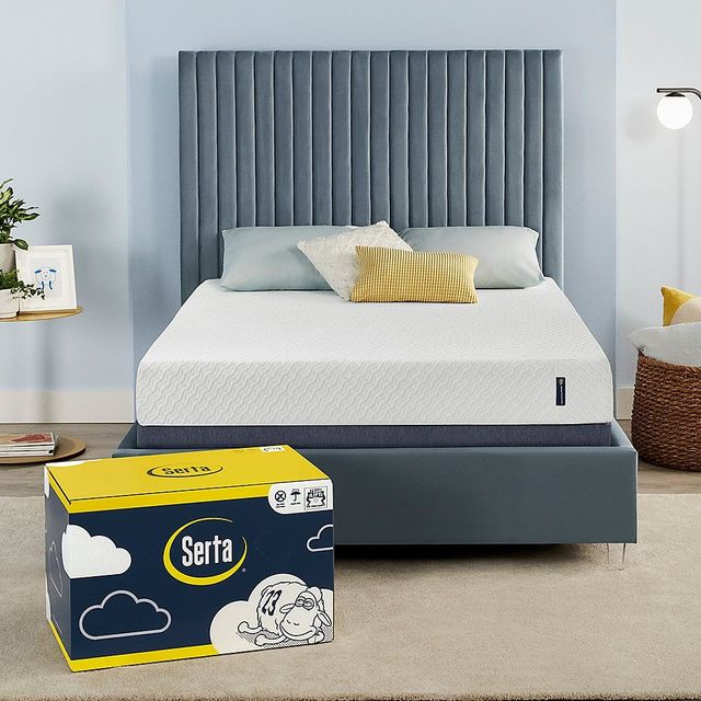 Serta® Sheer Slumber™ Gel Memory Foam Medium Firm Tight Top Full Mattress in a Box 8