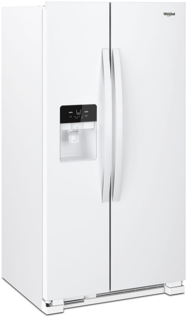 Whirlpool® 33 in. 21.0 Cu. Ft. White Side-by-Side Refrigerator-1