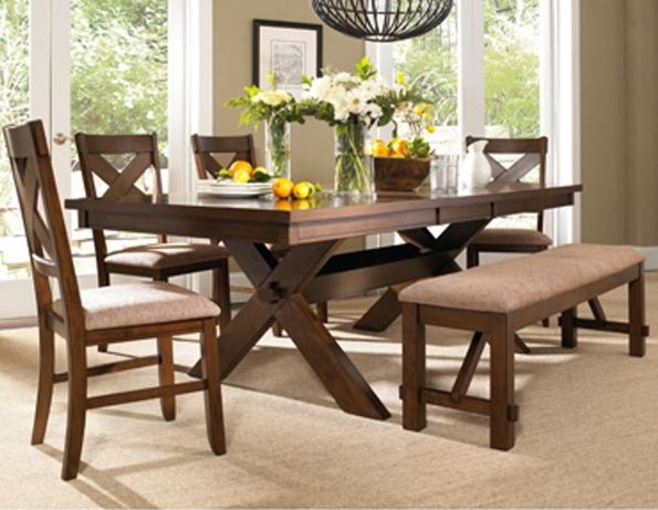 powell kraven dining table