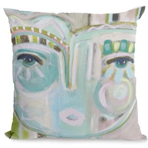 Windy O'Connor Penny for your Thoughts Chica Toss Pillow