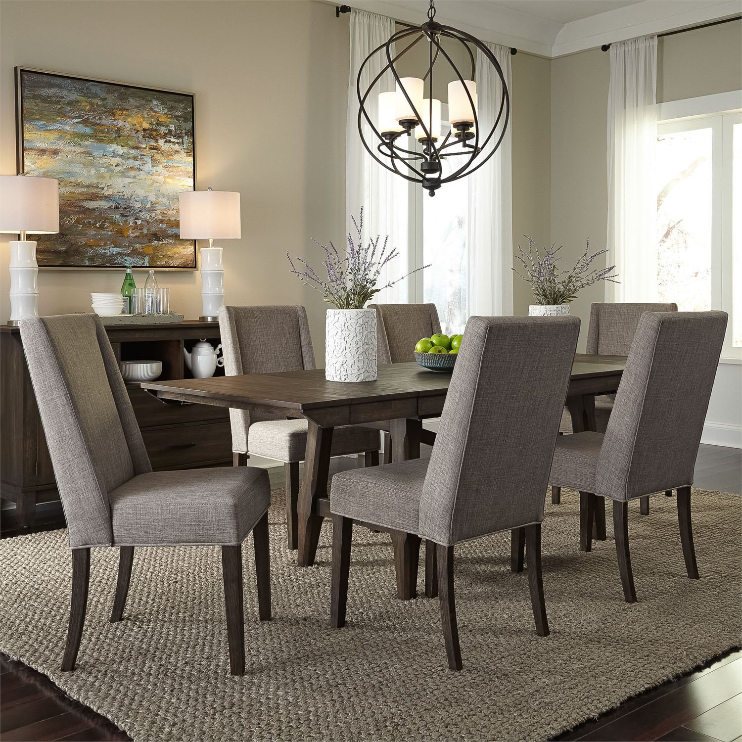 skinny dining table set