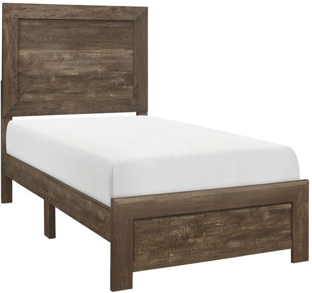Corbin Rustic Brown Full Youth Bed