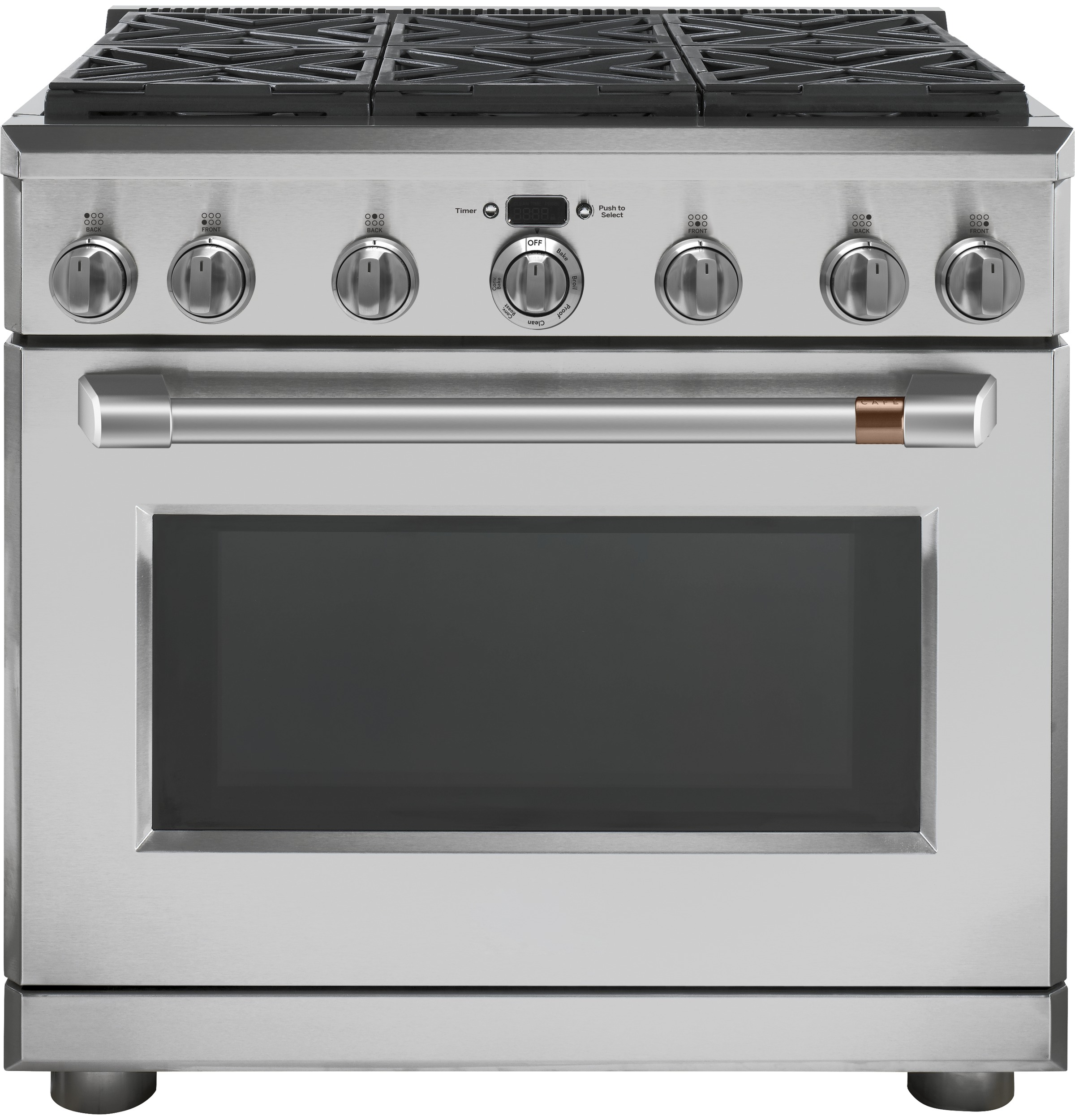 Café™ 36" Stainless Steel Professional Style Gas Range