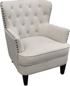 Signature Design by Ashley® Romansque Beige 37.75" Accent Chair