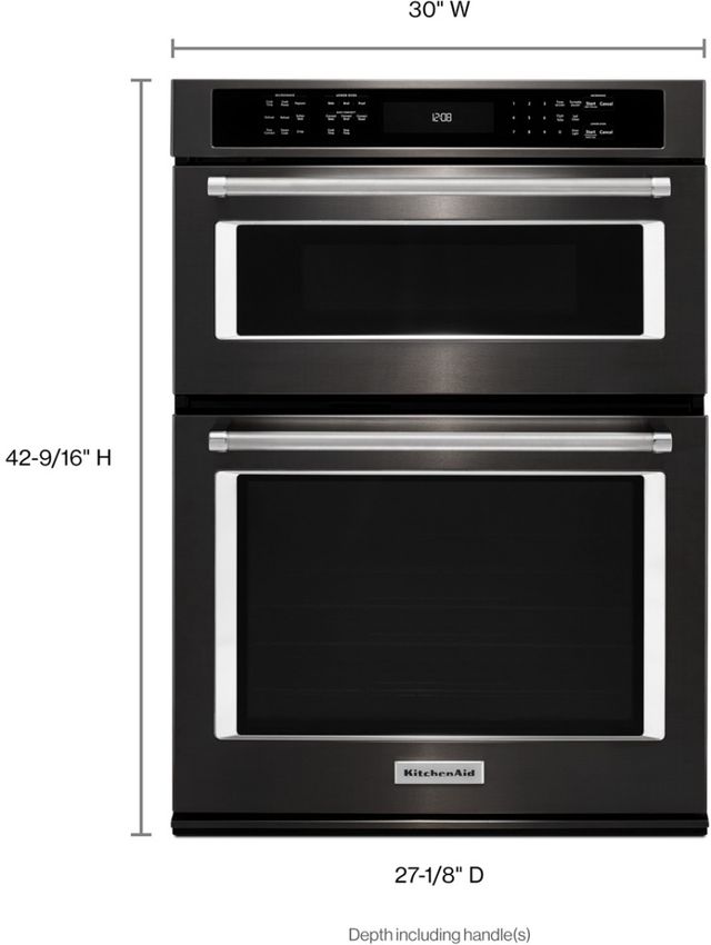 KitchenAid® 30" Stainless Steel Electric Built In Oven/Microwave Combo 28